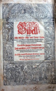 Biblia germanica. Cologne (Кельн) 1582